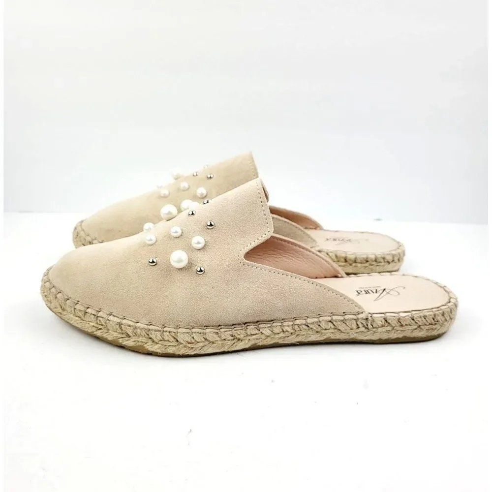 Azura Women's Lorinda Pearl Mule Shoes - Size US 10.5 - EU 41 - Picture 6 of 9